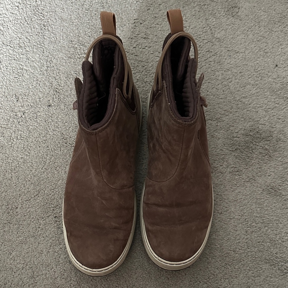 Women’s LL Bean Brown Leather Ankle Boots
